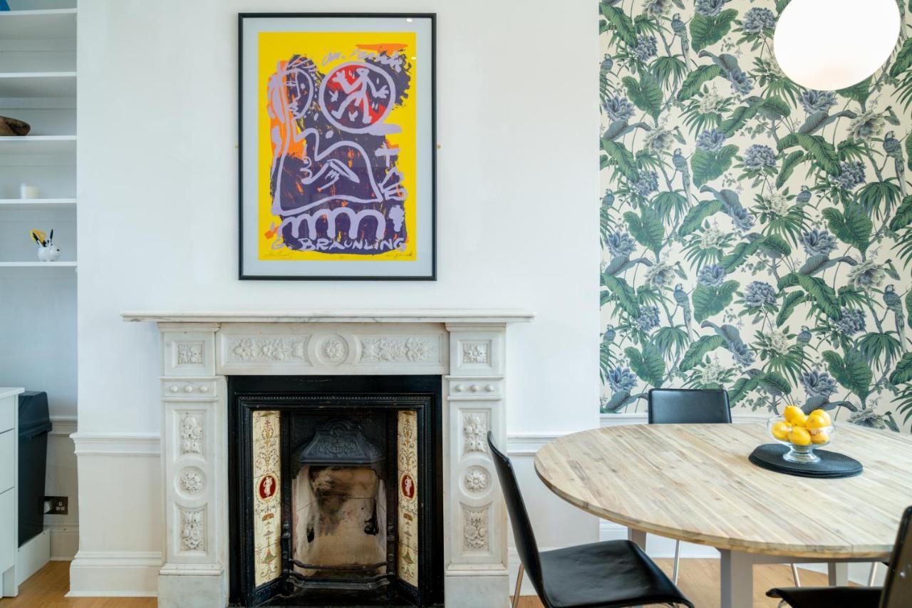 Sleek Flat With Communal Courtyard Londres Exterior foto