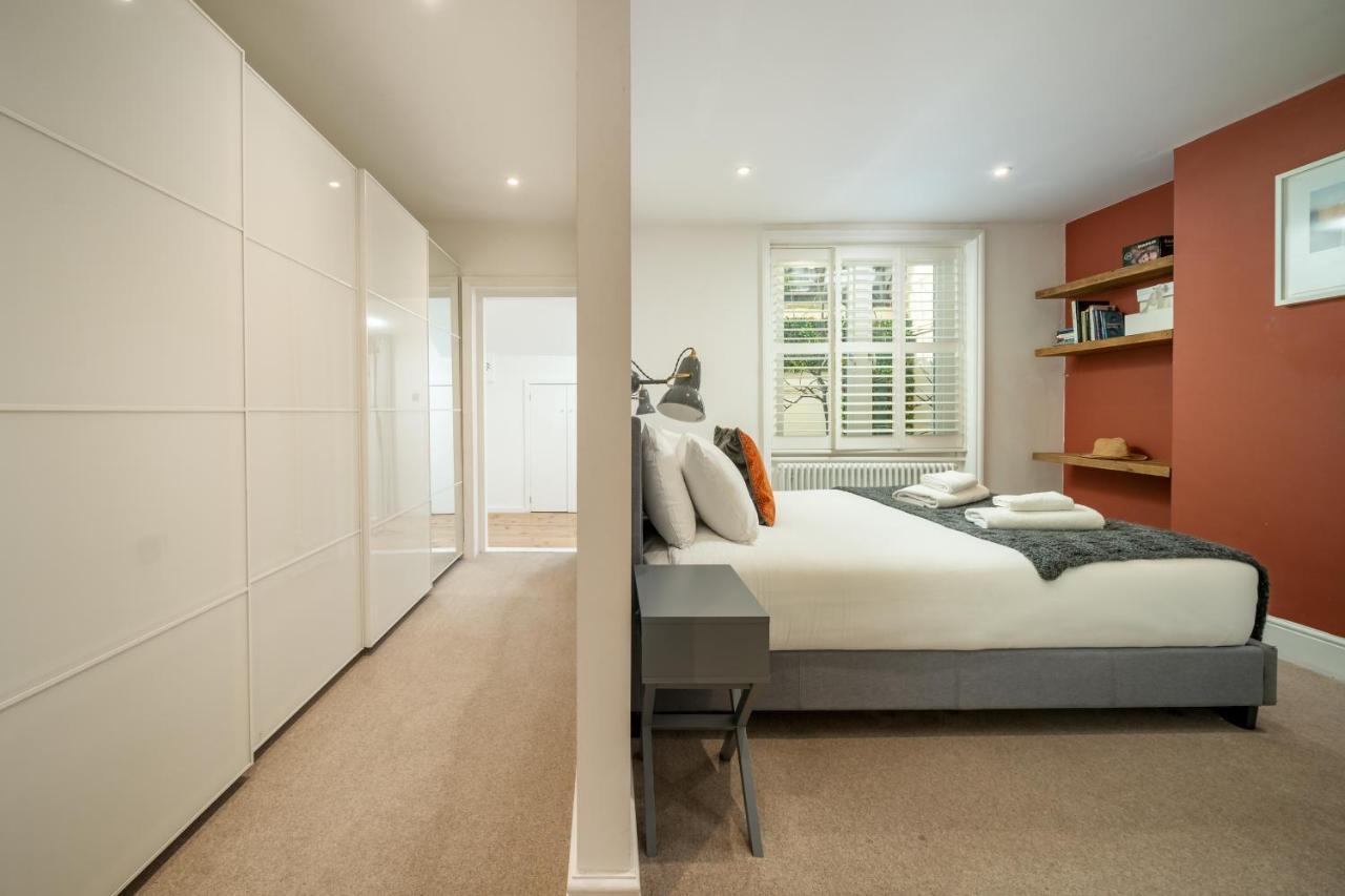 Sleek Flat With Communal Courtyard Londres Exterior foto