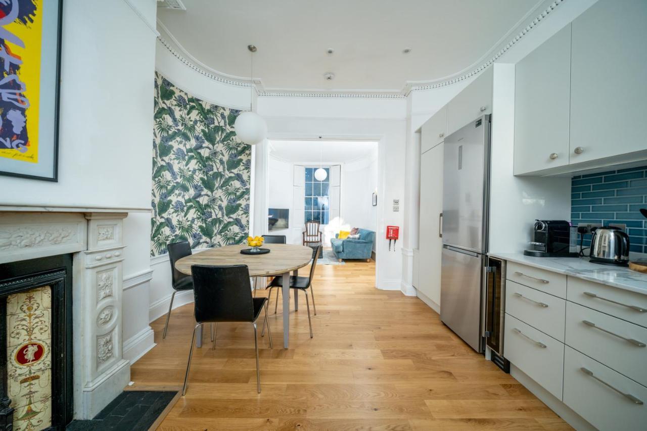 Sleek Flat With Communal Courtyard Londres Exterior foto
